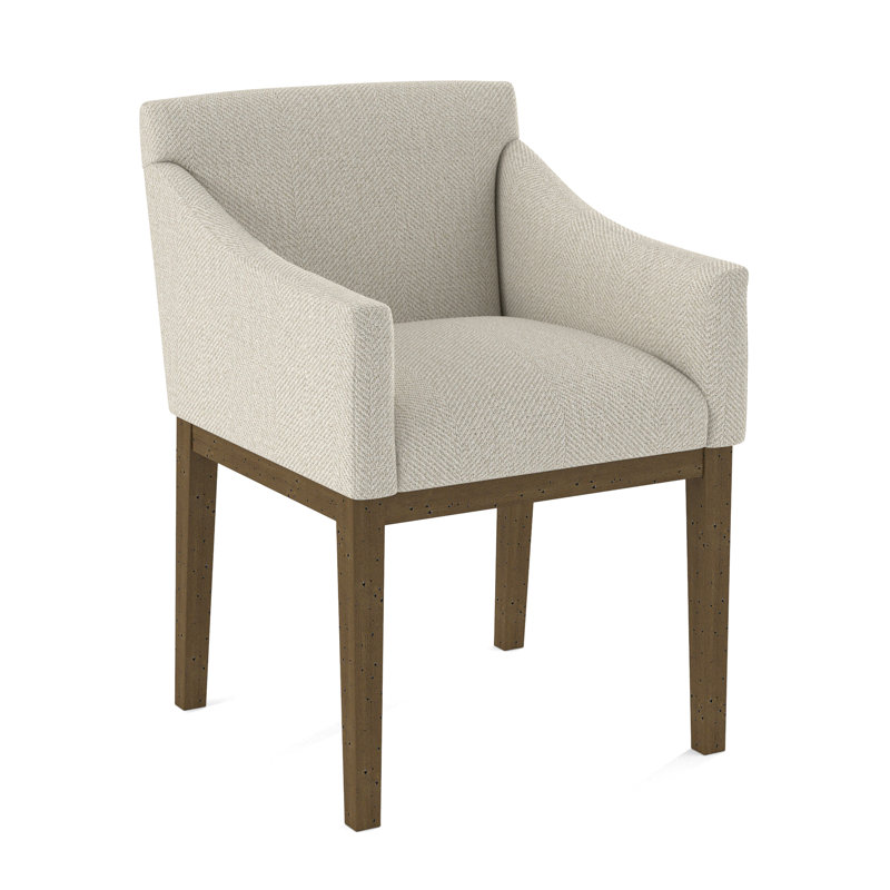 Upholstered Arm Chair, English Saddle, 61363-89