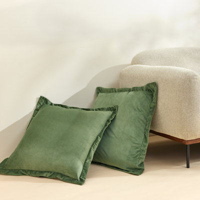 Velvet Dreams Euro Sham Cover 2Pc Set
