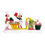 Figurine de service de bonbons Who-Ville de Dr. Seuss Grinch