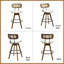 Tabouret de bar et de comptoir pivotant-881588609
