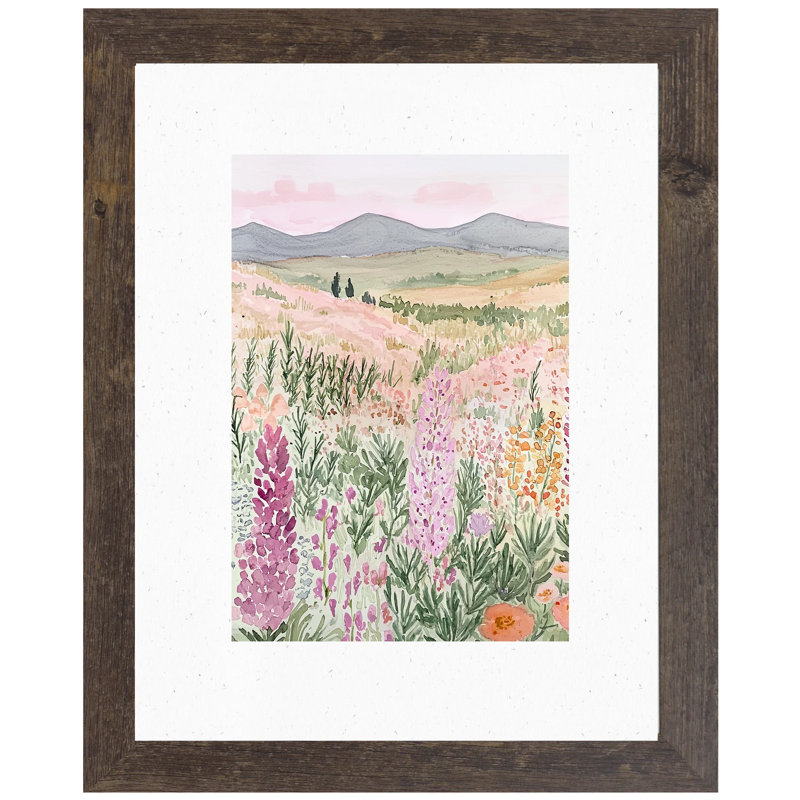 Image de paysage printanier dans la vallée