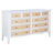 Kahn 4-piece Eastern King Bedroom Set White-107478079