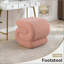 Tabouret de maquillage avec repose-pieds Teddy-831537093-831537098
