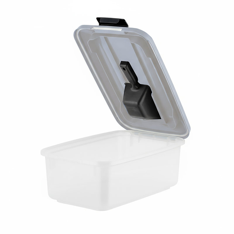 IRIS 11 lb Contenant alimentaire hermétique pour animaux de compagnie | Bac de rangement pour chien et chat | Boîte à friandises