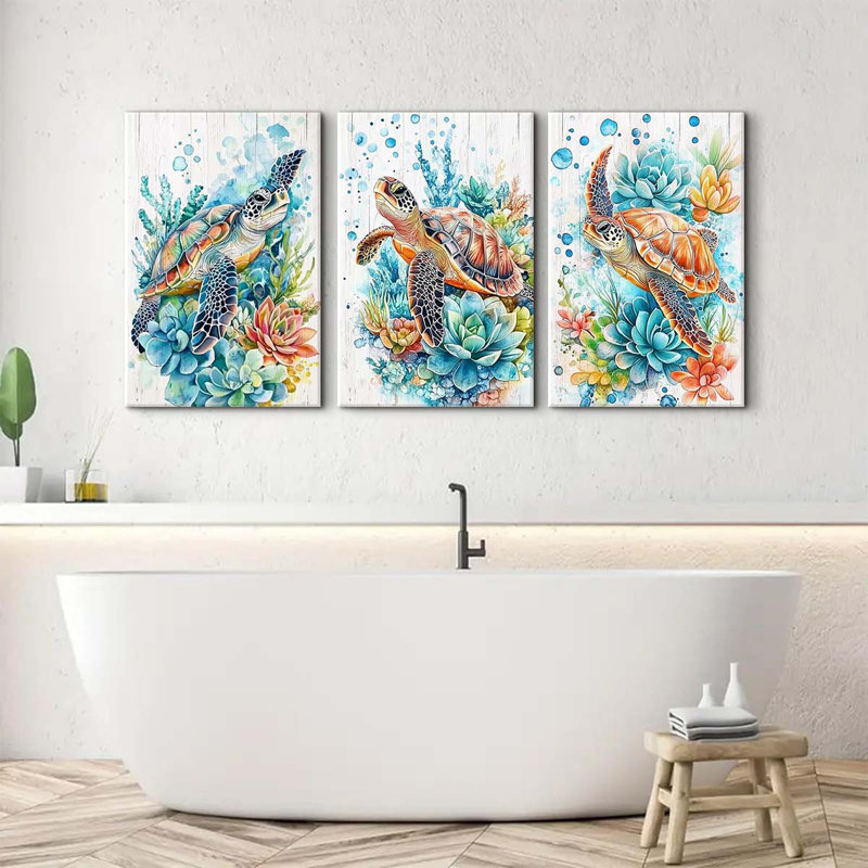 3 Piece Wrapped Canvas Print
