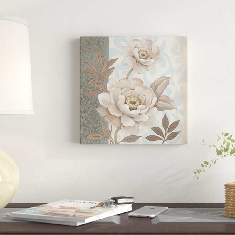 Small Parisian Peony II by Timothy O' Toole - Wrapped Canvas Painting, 30cm H x 30cm W