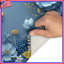 Blue Floral Arrangement Bath Mat-1466733903