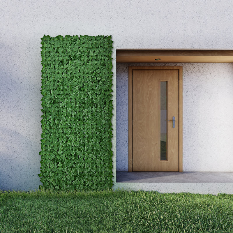 Green Artificial Ivy Leaves Privacy Fence Screen 138" x 39"