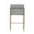 Krassen Upholstered 26.4'' Counter Stool with Metal Frame