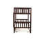 Lit superposé simple au-dessus de simple en bois d'hévéa avec lit gigogne, convertible en lit simple, lit superposé simple avec échelle et garde-corps de sécurité-1168687554