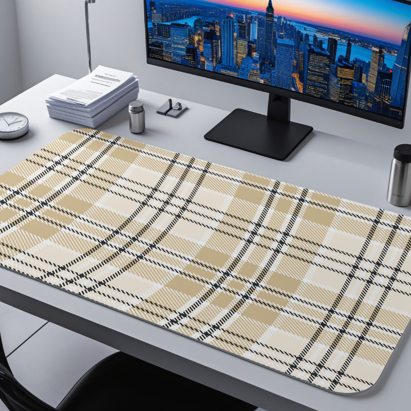Polyester Desk Pad, 14.4x12.1