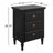 Eros 3-Drawer Kiln-Dried Solid and Engineered Wood Nightstand-452607981