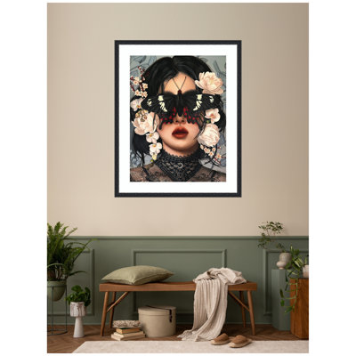 Whither Is Fled The Visionary Gleam Where Is It Now by Charlotte Brindley Framed Wall Art Print