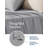REST® Evercool® Breathable Luxury Bedding Flat Sheet For Hot Sleeper And Night Sweats, Bed Sheet With Woven Ionic+ Self Cleaning Silver Yarn For Sensitive Skin-112202020-112202014
