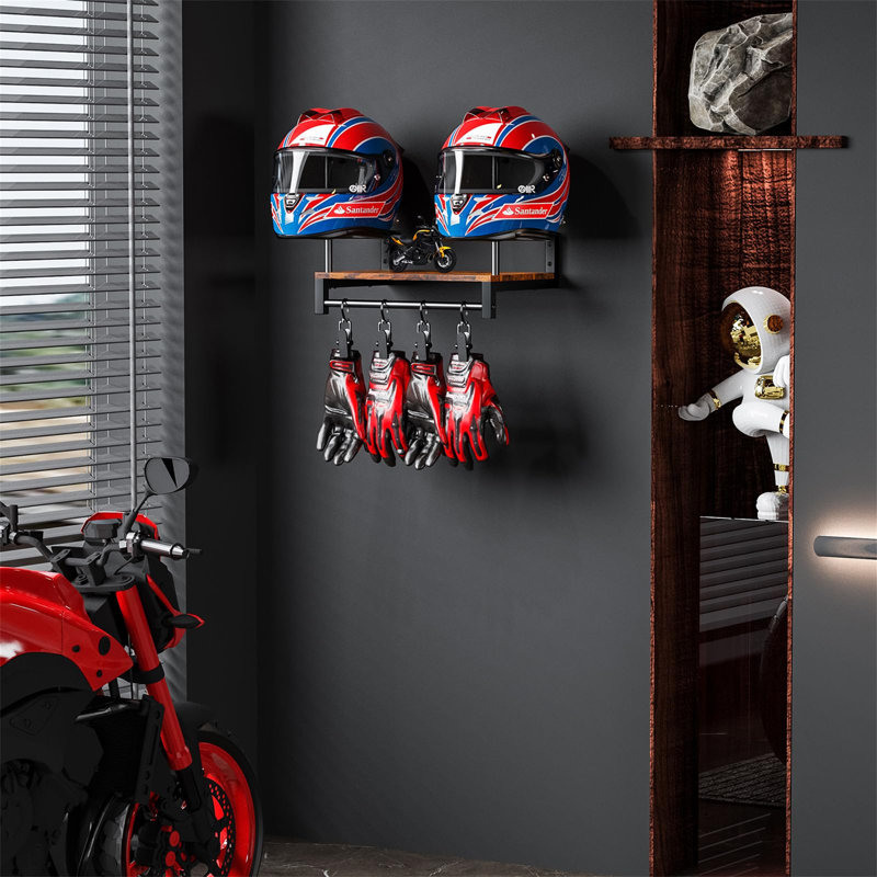Sports Rack, Black;Brown
