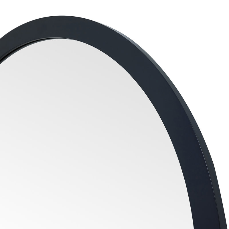 Miroir ARIEL, L 36 po x P 0,8 po x H 36 po, Bleu minuit