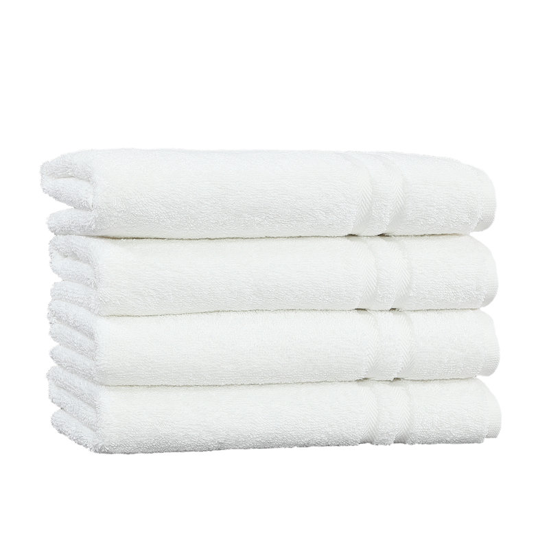 Denzi Turkish Cotton Hand Towel, White