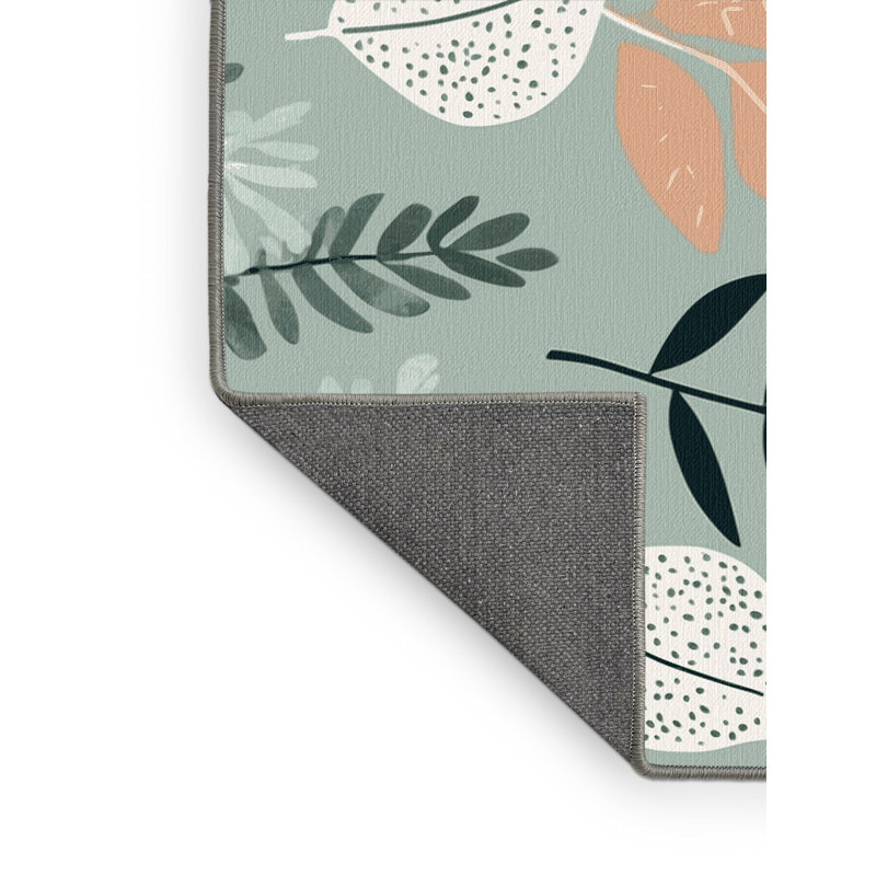 Sunset Vines Rug, Round 8'