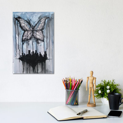 Butterfly City by Adam Michaels - Wrapped Canvas Gallery-Wrapped Canvas Giclée
