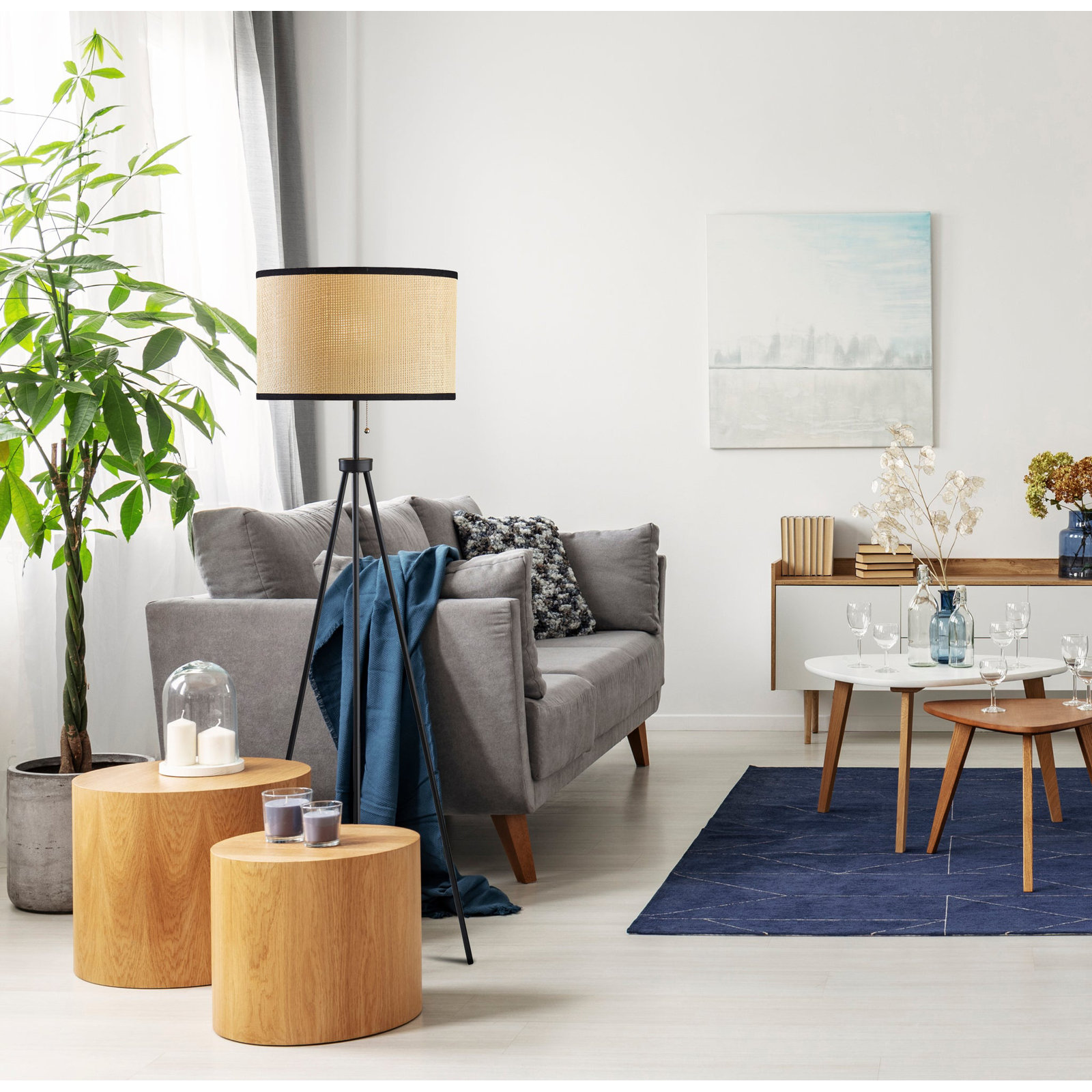 Isadora 58.5'' Dimmable Floor Lamp