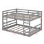 Full Over Full Bunk Bed With Ladder