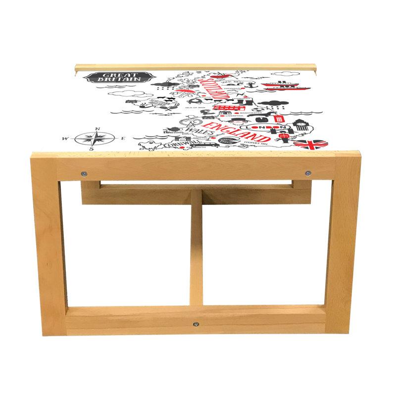 Jakale Sled Coffee Table, 40cm H x 46.5cm W x 62cm D