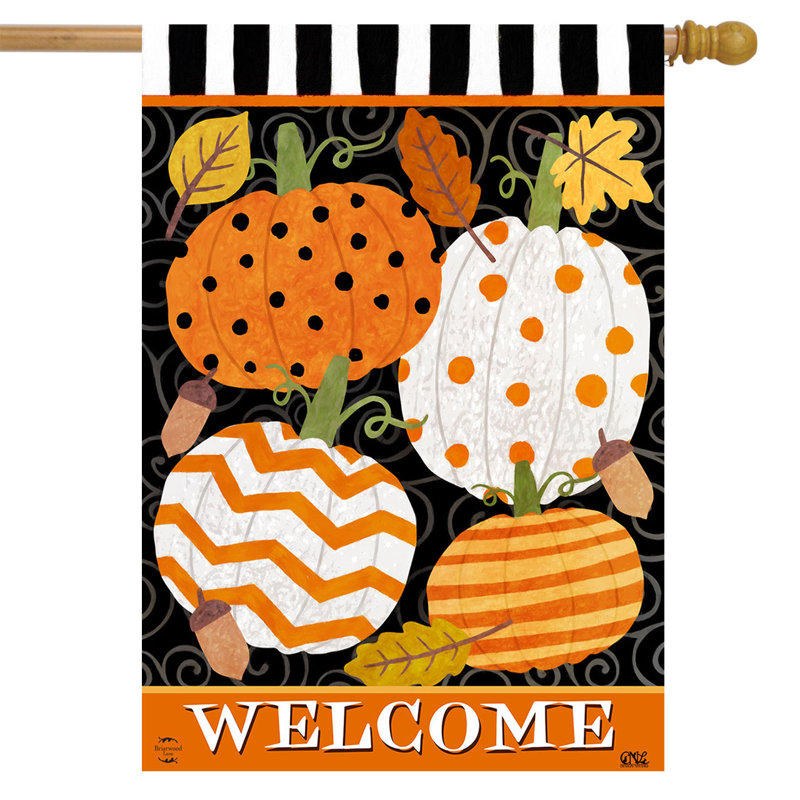 Drapeau de la maison des citrouilles