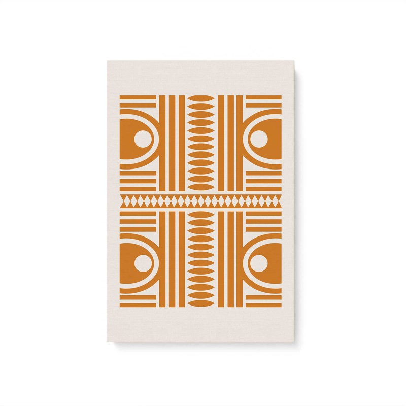Toile tendue Abstract Heritage III, 12 po x 8 po