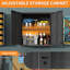 Armoire de rangement pour outils en métal H 30,3 po x l 29,5 po x P 11,8 po