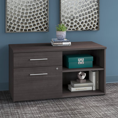Office 500 2 - Drawer 2 -Shelf Filing Storage Cabinet by Bush Business Furniture