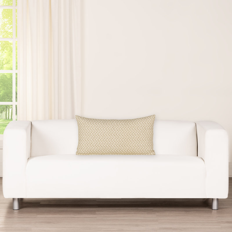 Coussin décoratif Brich Lane Cascade, Vert, Polyester, Rectangle H 14 po x l 26 po