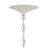 5-Light White Contemporary Statement Chandelier