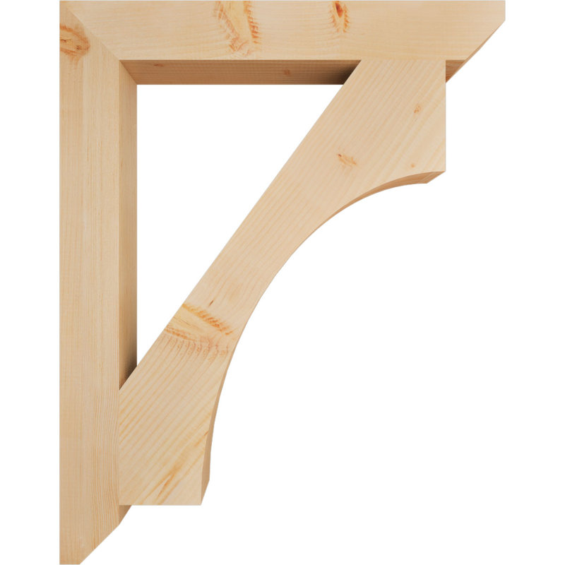 Support à lattes l 3 3 po x P 30 po x H 38 po Westlake, Sapin de Douglas, H 38 po x l 3,5 po x P 30 po