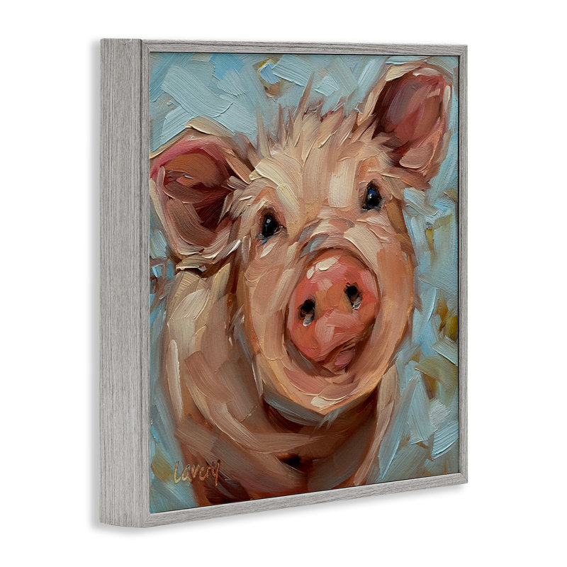 Art moderne de giclée de ferme moderne, art de ferme par Andrea Lavery, H 17 po x l 17 po x P 1,5 po