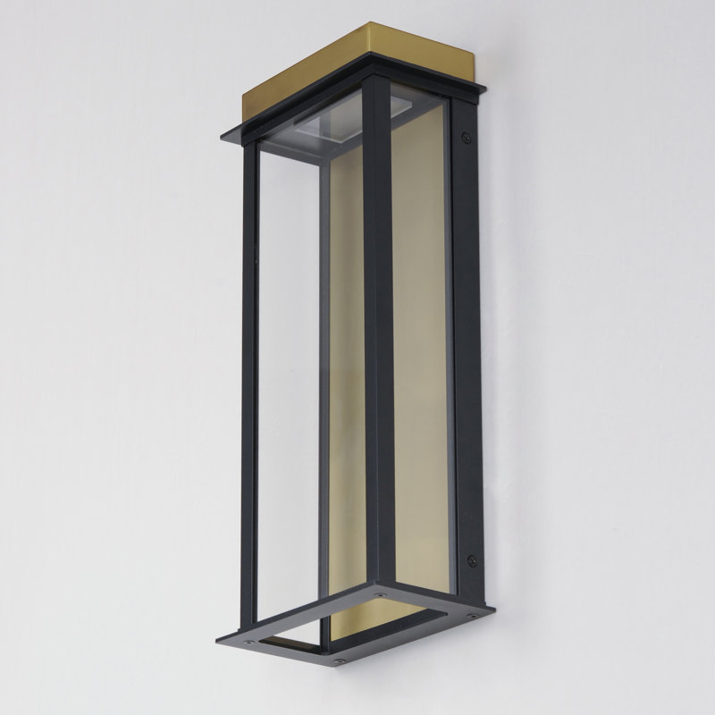 Aluminum, Glass, Stainless Steel LED Wall Light