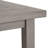 Club Aluminum Square Coffee Table - Oyster-20549222