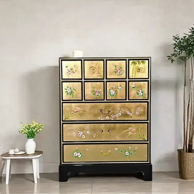 Console dorée