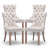 Velvet Dining Chairs, Upholstered High-end Tufted Dining Room Chair with Nailhead Back Ring-981963656-981963699