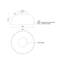 Cedar 1 - Light LED Flush Mount-811363603-811363602