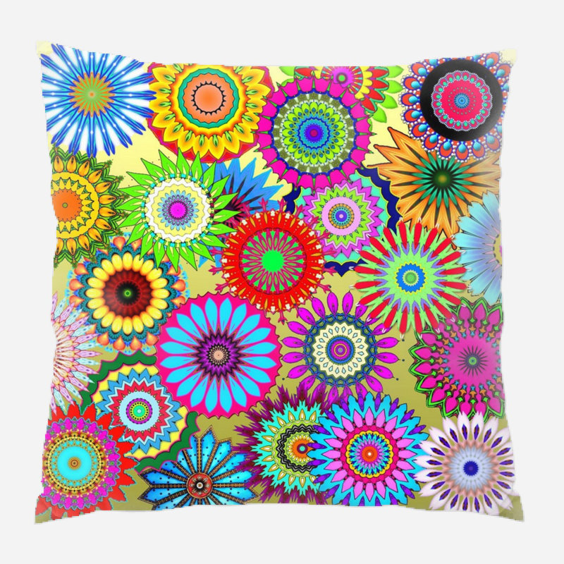 Patterns Throw Pillow