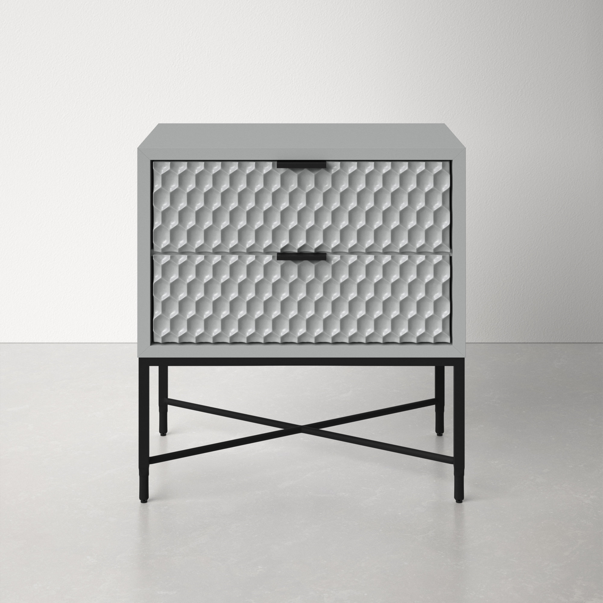 AllModern Capra 2 Drawer Nightstand & Reviews Wayfair