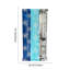 Kbndieu Christmas Snowflake Curtains 2pc Set 39x79in for Parties Christmas Winter Holidays Winter Photos Booth Props Background Streamers-1513337090