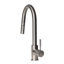 Gemini Single Handle Kitchen Faucet with Side Spray and Accessories-857853658