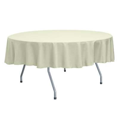 Solid Color Round Tablecloth