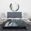 Ensemble de housse de couette en acrylique peint à la main Designart-35228074