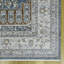 Tapis oriental rouge en polyester / acrylique Florance Matéria-1607422269