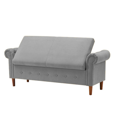 Riddleville Storage Ottoman Bench for Bedroom, Living Room, Entryway and Family Room