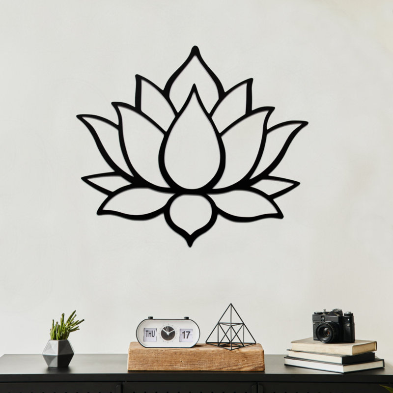 Élégant accessoire mural décoratif en métal | Fabrication 100% métal, épaisseur: 0,05 pouce | Parfait pour la décoration intérieure, l'esthétique moderne, le design durable et durable, idéal pour le salon, le bureau ou le mur de la galerie