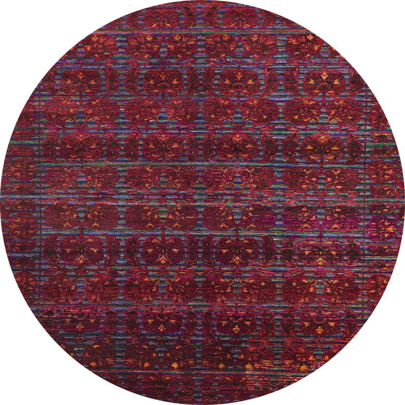 Tapis abstrait moderne 317, Rond 4 pi