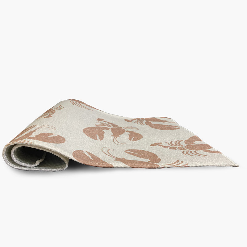 Tapis intérieur / extérieur à imprimé animal Clarkdale, Rectangle 3 pi x 5 pi